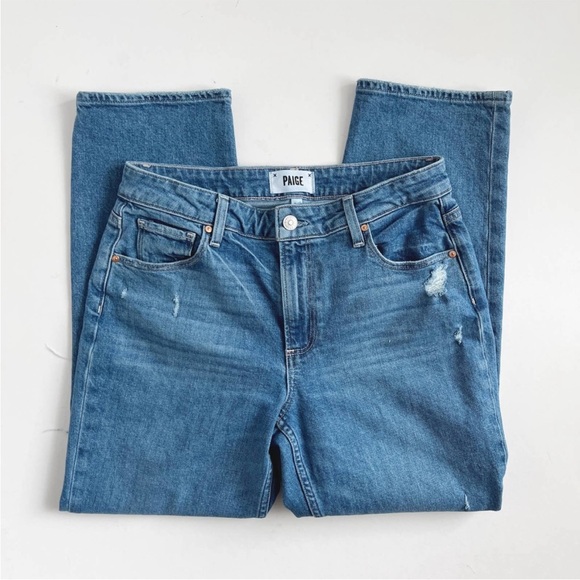 PAIGE Relaxed Straight Leg Cropped Noella size 28/6 - Picture 2 of 3